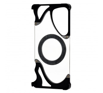 Чехол-накладка - SMZ08 Glassy SafeMag для "Samsung Galaxy S25 Ultra" (black) (243154)#2131234