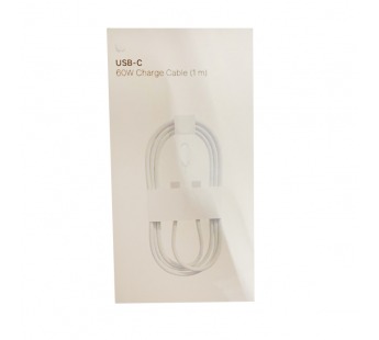 Кабель Type-C - Type-C PD (для iPhone) Оригинал 100% Нейлон в новой упаковке с Лого Белый#2129929