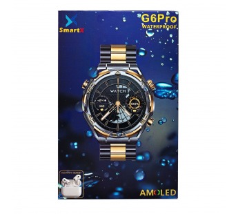 Смарт-часы - Smart G6 Pro + apods pro2 (black) (243678)#2131591