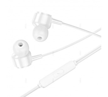 Проводные наушники 3.5 BOROFONE BM94 белые#2131548