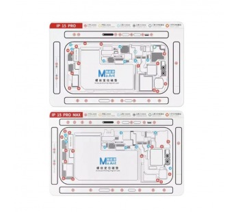 Набор магнитных ковриков MaAnt (двусторонние, с раскладкой для iPhone, (X-15PM) 12 шт.)#2131532