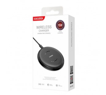 Беспроводное зарядное устройство KAKUSIGA KSC-562 черное#2131519
