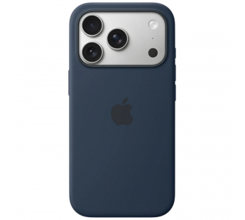 Чехол iPhone 17 Pro Silicone Case MagSafe OR с Camera Control Anchor Blue#2131744