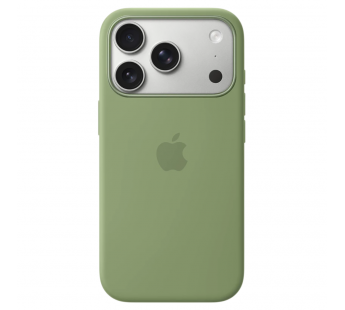 Чехол iPhone 17 Pro Max Silicone Case MagSafe OR с Camera Control Light Moss#2131740