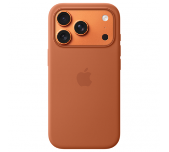 Чехол iPhone 17 Pro Max Silicone Case MagSafe OR с Camera Control Terra Cotta#2131743
