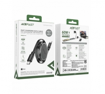 Кабель TypeC - TypeC ACEFAST C13-03 (черный) 1.2м#2134092