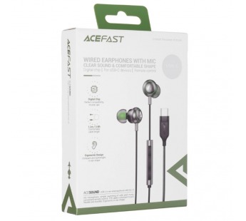 Наушники с микрофоном ACEFAST L5 Type-C (черный)#2133714