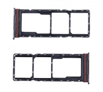 Держатель SIM для Tecno Spark Go 2 (KM4) Серый#2132921