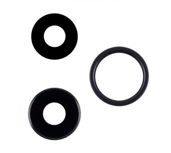 Стекло камеры для iPhone 16e (A3408/A3409/A3410/A3212) Черный#2139419