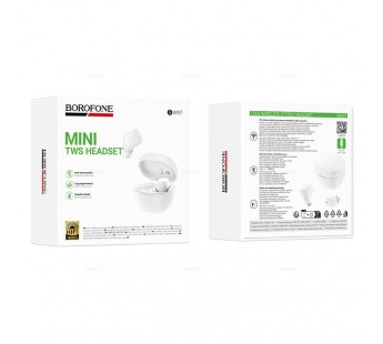 Беспроводные наушники TWS BOROFONE BW97 (белый)#2133871