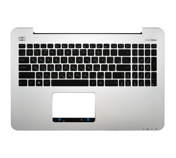 Топ-панель Asus К555L серебро (металлическая)#2133223