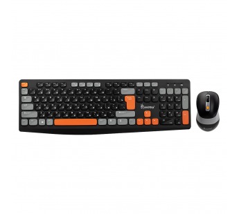 Комплект клавиатура+мышь мультимедийный Smartbuy 702AG черный (SBC702AGK) /20#2142364
