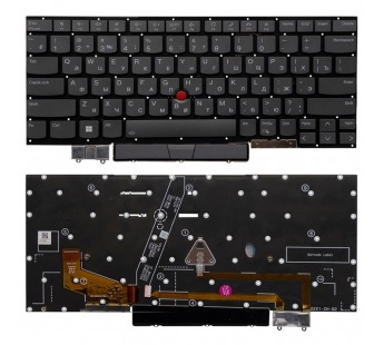 Клавиатура SN20Z77386 для Lenovo серая с подсветкой#2133656