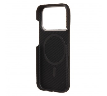 Чехол-накладка - SM028 SafeMag Carbon для "Apple iPhone 17 Pro" (black) (242635)#2136312