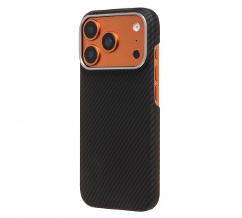 Чехол-накладка - SM028 SafeMag Carbon для "Apple iPhone 17 Pro" (black) (242635)#2136313