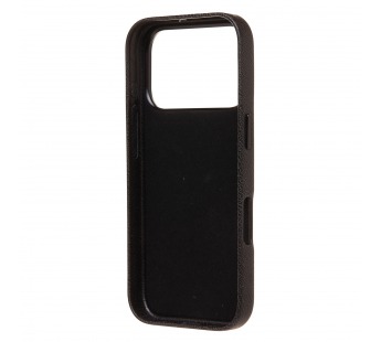 Чехол-накладка Cellis SM031 SafeMag для "Apple iPhone 17 Pro" Натуральная кожа (black) (242202)#2136303