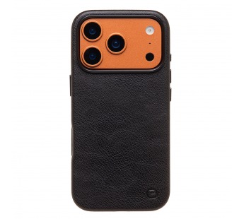 Чехол-накладка Cellis SM031 SafeMag для "Apple iPhone 17 Pro" Натуральная кожа (black) (242202)#2136305
