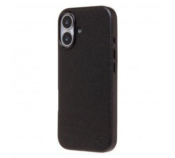 Чехол-накладка Cellis SM031 SafeMag для "Apple iPhone 17" Натуральная кожа (black) (242201)#2136301