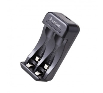 З/У для аккумуляторов Космос 901USB AA/AAA 2 слота+USB (1/80)#2133894