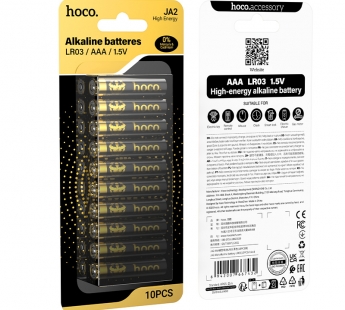 Батарейка Hoco JA2 AAA LR03 (10шт)#2133943