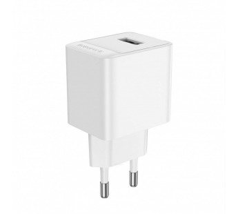 Адаптер Сетевой Borofone BAS11A Erudite (повр. уп.) USB 2,1A/10W (white) (243579)#2134281