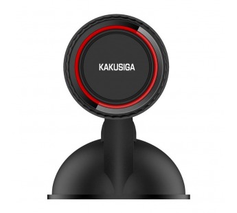 Автодержатель KAKUSIGA KSC-336C магнитный на присоске черный#2134261