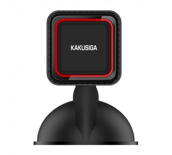 Автодержатель KAKUSIGA KSC-338C магнитный на присоске черный#2134259