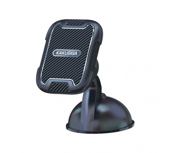 Автодержатель KAKUSIGA KSC-426C магнитный на присоске черный#2134249