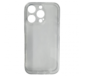 Чехол силиконовый Clear Case iPhone 16 Pro прозрачный с защитой камеры#2134355