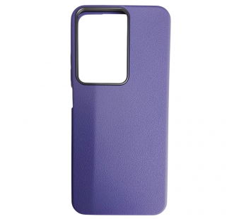 Чехол пластиковый Xiaomi Redmi A5/POCO C71 ЭкоКожа с оободком сиреневый#2134372