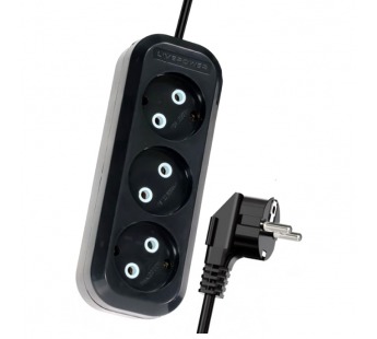 Удлинитель Розетки LP SF518 8м (без переключателя) (черный)#2134663