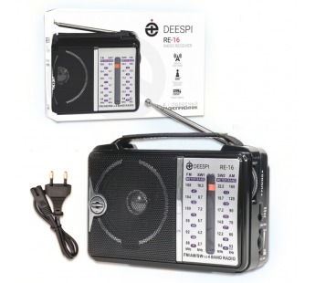 Радиоприемник DEESPI RE-16/606 AM/FM/SW#2134698