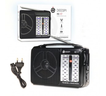 Радиоприемник DEESPI RE-17/607 AM/FM/SW#2134697