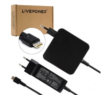 Блок питания универсальный для Ноутбуков  SP509 20V-3.25A (Type-C) кабель 1.8м 65W#2134672