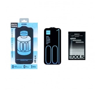 Защитное стекло Remax Medicine Glass UT-01 для iPhone 15/16 (ультратонкое) Черный#2134631