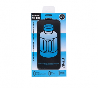 Защитное стекло Remax Medicine Glass UT-01 для iPhone 15 Pro Max (ультратонкое) Черный#2150882