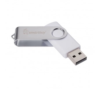 USB  32GB  Smart Buy  Twist  серебро#2134704
