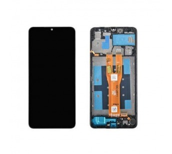 Дисплей для Samsung A065F Galaxy A06 в рамке + тачскрин (черный) (100% LCD)#2140927