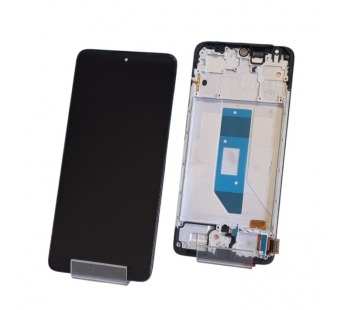 Дисплей для Xiaomi Redmi Note 14 4G (24117RN760) в рамке + тачскрин (черный) (OLED)#2136819