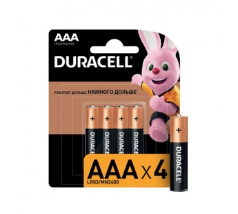 Элемент питания LR 03 Duracell Plus (Power Boost) BL-4#2134772