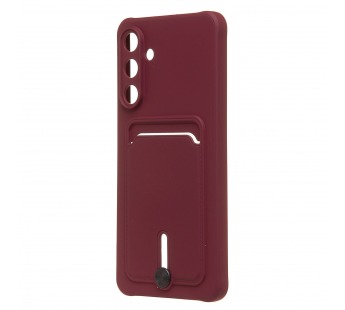Чехол-накладка - SC304 с картхолдером для "Samsung Galaxy M55 5G" (bordo) (241898)#2135066