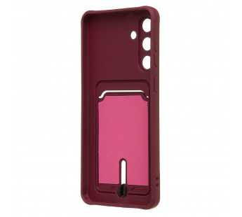 Чехол-накладка - SC304 с картхолдером для "Samsung Galaxy M55 5G" (bordo) (241898)#2135065