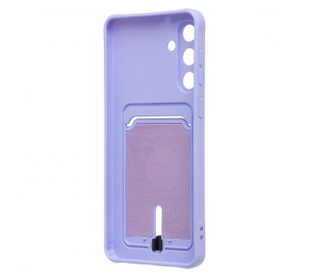 Чехол-накладка - SC304 с картхолдером для "Samsung Galaxy M55 5G" (light violet) (241899)#2135068