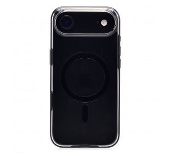 Чехол-накладка - SM041 SafeMag для "Apple iPhone 17 Air" (transparent/black) (243327)#2136357