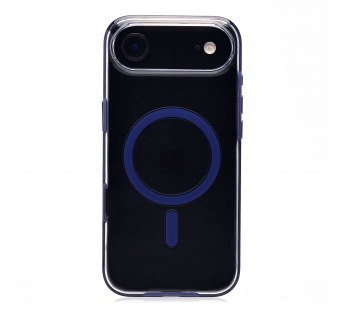Чехол-накладка - SM041 SafeMag для "Apple iPhone 17 Air" (transparent/blue) (243329)#2136356