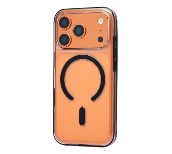 Чехол-накладка - SM041 SafeMag для "Apple iPhone 17 Pro" (transparent/black) (243319)#2138398