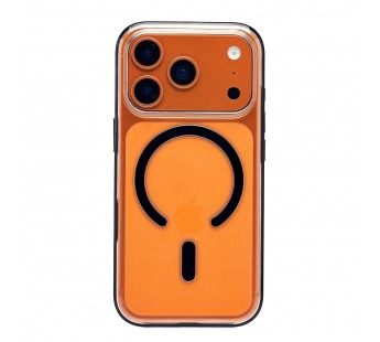 Чехол-накладка - SM041 SafeMag для "Apple iPhone 17 Pro" (transparent/black) (243319)#2138399