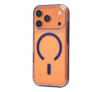 Чехол-накладка - SM041 SafeMag для "Apple iPhone 17 Pro" (transparent/blue) (243321)#2138407