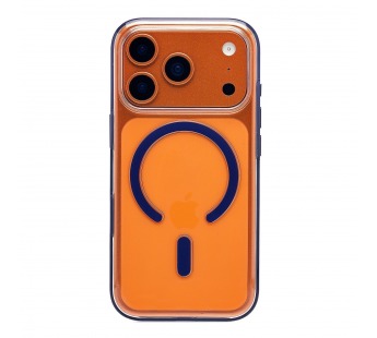Чехол-накладка - SM041 SafeMag для "Apple iPhone 17 Pro" (transparent/blue) (243321)#2138408