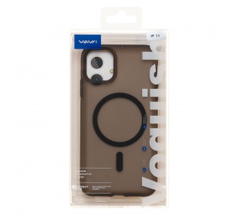 Чехол-накладка - SM042 SafeMag для "Apple iPhone 11" (black) (243384)#2135368